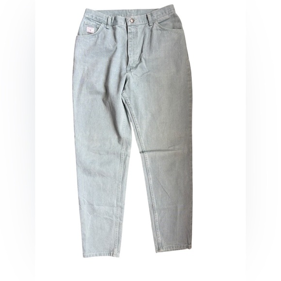 Wrangler Vintage Straight Green Denim Normcore Cottagecore Size 14X32 - Picture 7 of 7